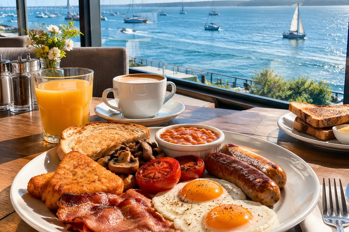 Breakfast at The Boathouse